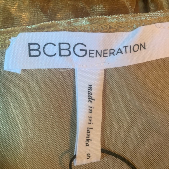 BCBG Generation One Shoulder Velvet Dress Small - Picture 4 of 6